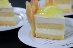 レモンムースケーキを作りましたのサムネイル